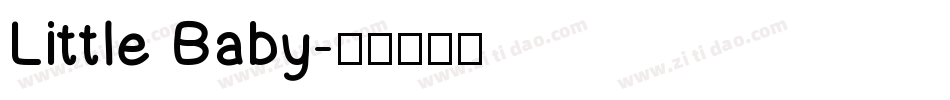 Little Baby字体转换